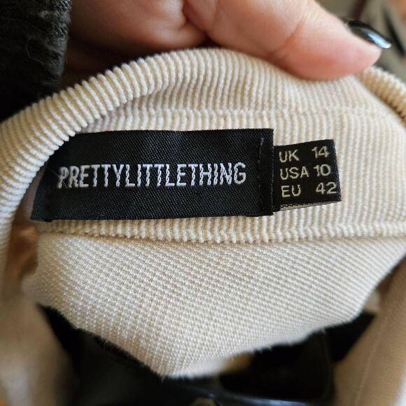 PrettyLittleThing Ruched Drawstring Shirt Dress - Picture 7 of 7